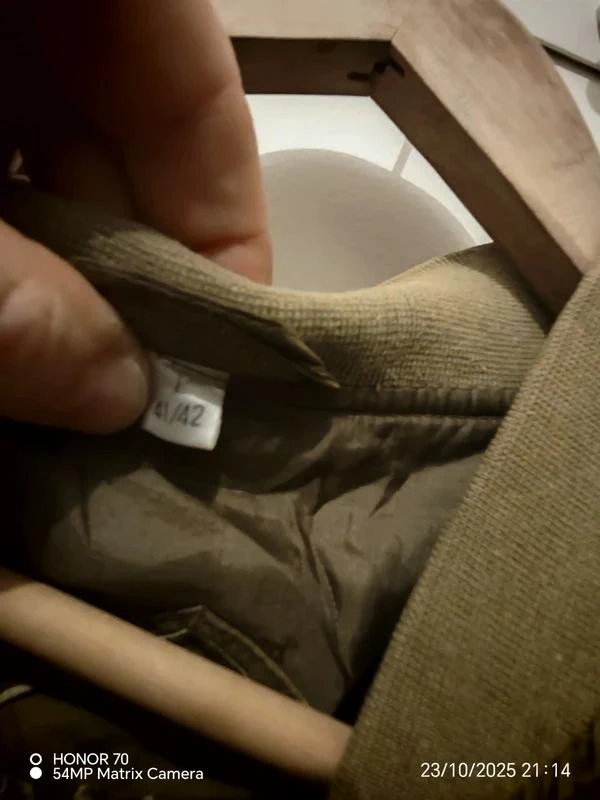 Bombers soltos em seda vintage – photo 10